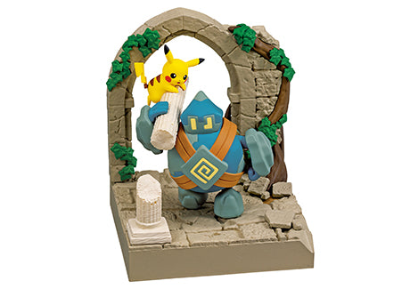 RE-MENT Pokémon:Diorama Collection - Ruins of the Ancient Castle 6pcs