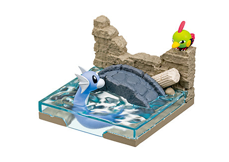 RE-MENT Pokémon:Diorama Collection - Ruins of the Ancient Castle 6pcs