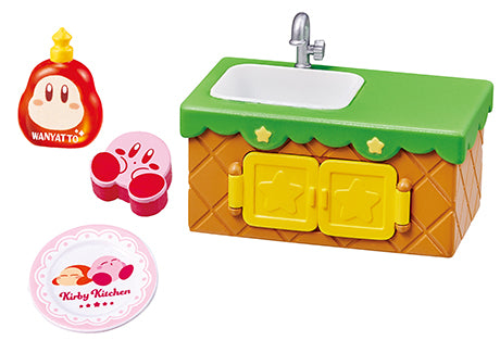 RE-MENT Kirby Hungry Kirby Kitchen 8pcs